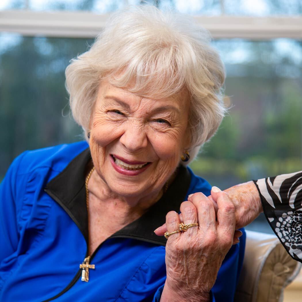 Residents enjoying time together at Sterling Heights