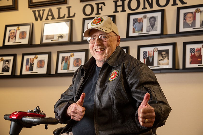 The Wall of Honor at Sterling Heights